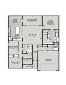 New construction Single-Family house Bridge City, TX 77611 plan Camellia V H - image 2