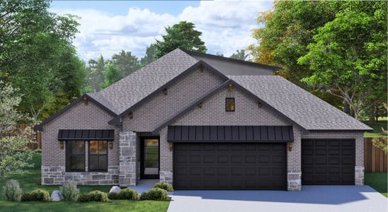 New construction Single-Family house 311 Point Nemo St, Crosby, TX 77532 plan Elise 2012HS - image