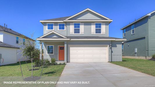 New construction Single-Family house 378 Denali Dr, Kyle, TX 78640 plan The Madison - image