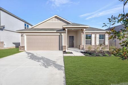 New construction Single-Family house 13631 Beebrush Saddle, San Antonio, TX 78253 plan Balboa - 40' Smart Series - image