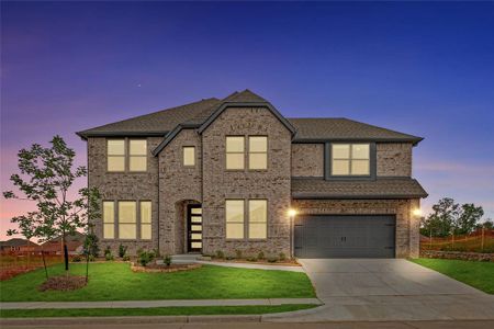 New construction Single-Family house 2105 Brentfield Drive, Wylie, TX 75098 Bellflower II- photo 0