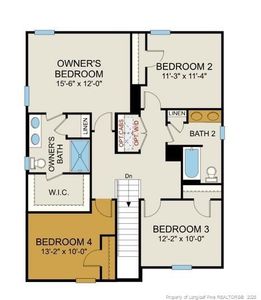 New construction Single-Family house 165 Bennington Wy, Lillington, NC 27546 plan Freelance - image