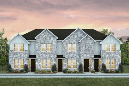 New construction Townhouse house 5328 Springlake Pkwy, Haltom City, TX 76117 - image