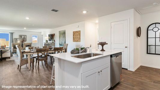 New construction Single-Family house 1208 Hickory Grove St, Brenham, TX 77833 plan Estero - image