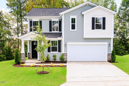 New construction Single-Family house 279 Providence Creek Dr, Fuquay Varina, NC 27526 Redwood- photo 0