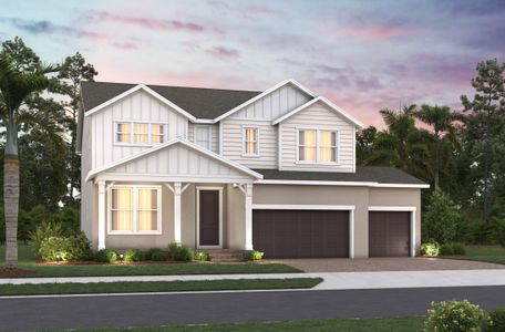 New construction Single-Family house 3017 Water Clover Ct, Apopka, FL 32712 plan Monterey - image