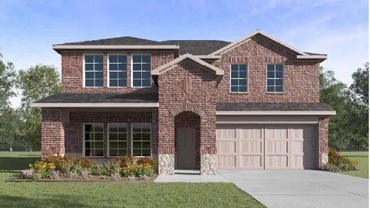 New construction Single-Family house 8252 Radiant Ridge Rd, Fort Worth, TX 76120 plan Perry - image