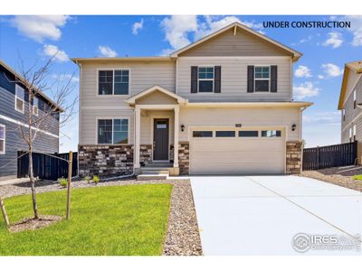 New construction Single-Family house 2243 Crosswind St, Fort Lupton, CO 80621 HENLEY- photo 0