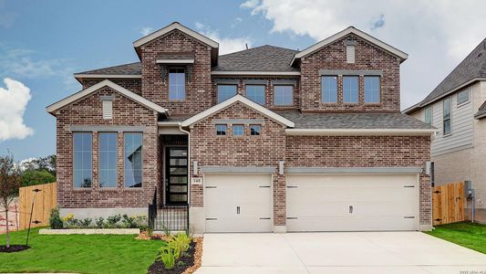 New construction Single-Family house 348 Haby Hl, San Antonio, TX 78253 plan 3203W - image