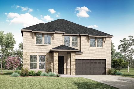 New construction Single-Family house 7616 Autumn Hill Dr, Krum, TX 76249 plan Ivy - image
