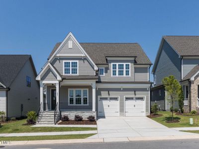 New construction Single-Family house 221 Wash Hollow Drive, Wendell, NC 27591 Bristol- photo 0