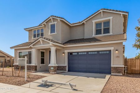 Front Elevation B with Stone Veneer