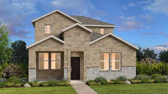 New construction Single-Family house 14120 Matterod Dr, Del Valle, TX 78617 plan Tartini - image