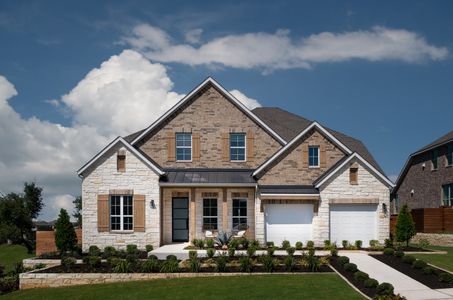 New construction Single-Family house 16520 Moineau Dr, Austin, TX 78738 plan Hathaway - image
