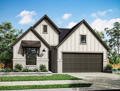 New construction Single-Family house Tomball, TX 77377 plan Bluebird - image
