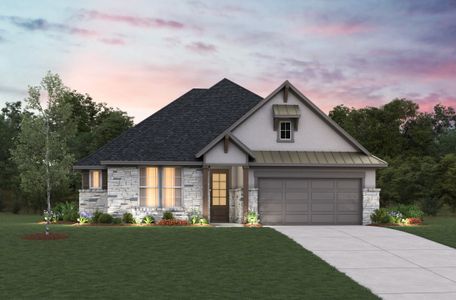 New construction Single-Family house 649 Barrel Oak Dr, League City, TX 77573 plan Langston - image