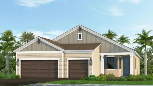 New construction Single-Family house 10070 Crystal Isles Cir, Sarasota, FL 34241 plan Sea Mist - image