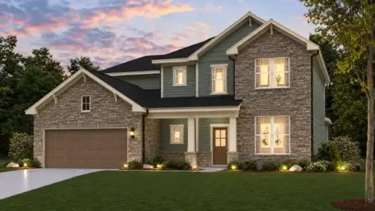 New construction Single-Family house 3920 Silver Pine Trl, Cumming, GA 30028 plan Hazel - image