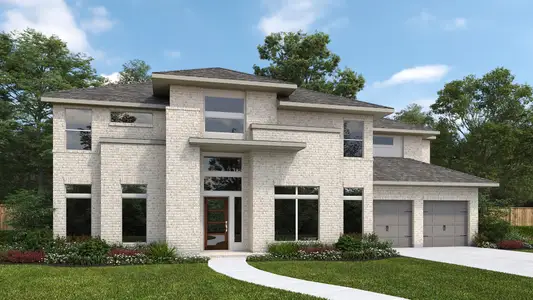 New construction Single-Family house 1040 Sunset Hill Wy, Georgetown, TX 78628 plan 4891W - image