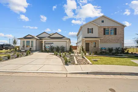 New construction Single-Family house 1678 Planters Moon, New Braunfels, TX 78130 plan Dawson - 35' Smart Series - image