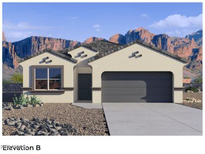 New construction Single-Family house 651 N 13Th Place, Coolidge, AZ 85128 Harris- photo 0