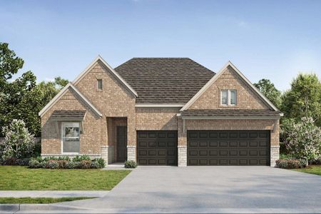 New construction Single-Family house 6619 Stone Terrace Dr, Iowa Colony, TX 77578 plan The Thistle - image