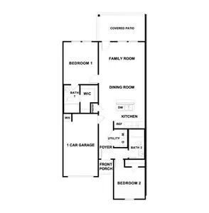 New construction Single-Family house 181B Harrison Xing, Uhland, TX 78640 plan The Sarah - image