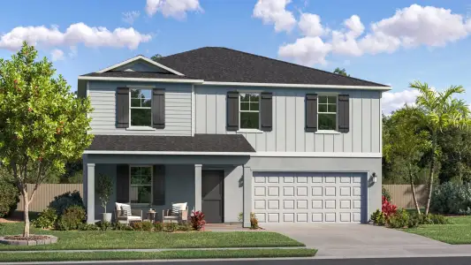 New construction Single-Family house 4927 Sw 81St Lp, Ocala, FL 34476 plan Eclipse II - image