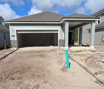 New construction Single-Family house 1303 Ribbon Pl, Palm Coast, FL 32164 Miramar - photo 0