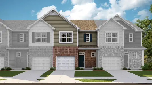 New construction Multi-Family house 1226 Nighthawk Wy, Belmont, NC 28012 plan Abbey - image