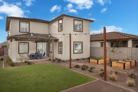 New construction Single-Family house 17988 W Larkspur Dr, Goodyear, AZ 85338 plan Verna - image