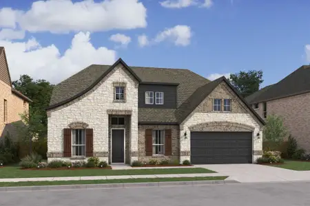 New construction Single-Family house 1030 Monterra Wy, Fate, TX 75087 plan Munich ESP - image