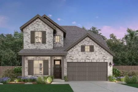 New construction Single-Family house 546 Prickly Poppy Lp, Kyle, TX 78640 plan Landon - image