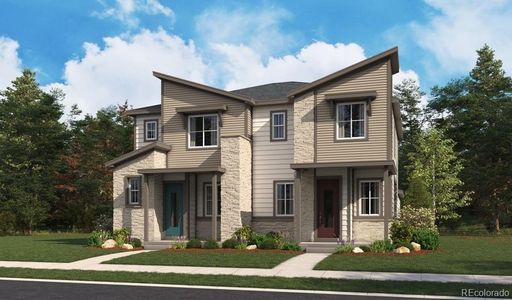 New construction Duplex house 17235 E Alameda Pkwy, Aurora, CO 80017 - image
