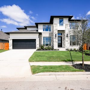 New construction Single-Family house 641 Borchers Blvd, New Braunfels, TX 78132 plan 3546W - image