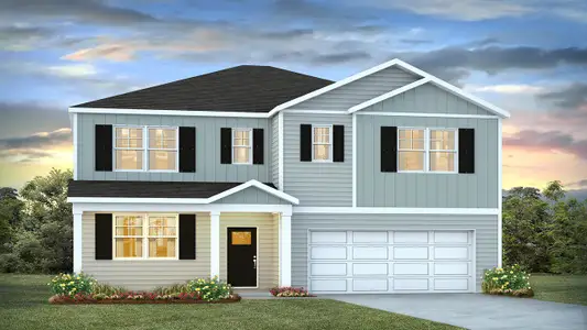 New construction Single-Family house 418 Tulip Poplar Dr, Moncks Corner, SC 29461 plan Hayden - image