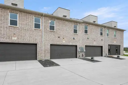 New construction Townhouse house 7621 Dakota Dr, Watauga, TX 76148 plan Tulane - image
