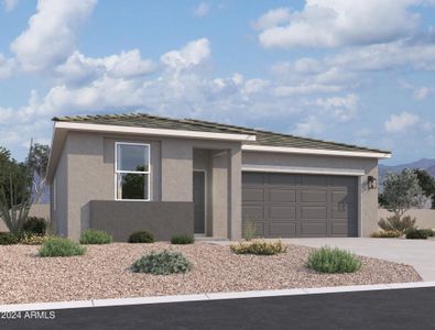 New construction Single-Family house 47801 W Mellen Lane, Maricopa, AZ 85139 Jasmine Homeplan- photo 0