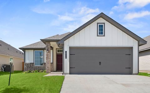 New construction Single-Family house 10116 Bethlehem Ct, Waco, TX 76708 plan The 1443 - image