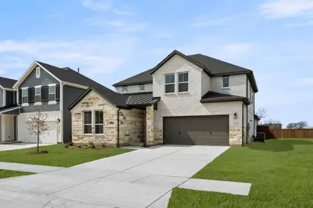 New construction Single-Family house 1729 Nesting Robin Ln, Denton, TX 76249 plan Evelyn - image