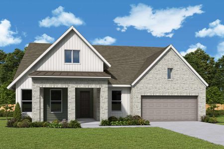 New construction Single-Family house 1449 Blushing Aster Dr, San Marcos, TX 78666 plan The Raindrop - image