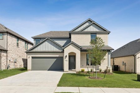 New construction Single-Family house 1464 Ranchero Rodeo Rd, Haslet, TX 76052 plan Stanley II - image