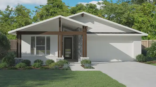 New construction Single-Family house 4020 Starnberg Bnd, Pflugerville, TX 78660 plan Mahogany - image