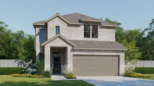 New construction Single-Family house 13215 Klein Pr, San Antonio, TX 78253 plan 2399W - image