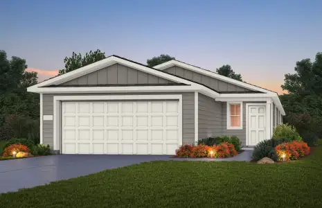 New construction Single-Family house 470 White Heron Wy, Marion, TX 78124 plan Beeville - image