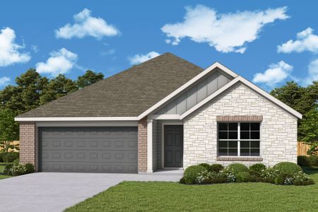 New construction Single-Family house 6530 Monument Hill Ct, Manvel, TX 77578 plan Serenade - image