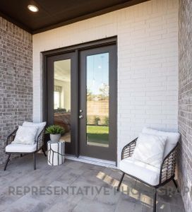 New construction Townhouse house 16719 Lake Austin St, Cypress, TX 77433 plan Chester Plan - image