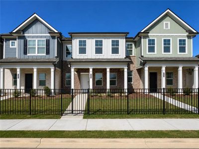New construction Townhouse house 3285 Lake Carlton Rd, Loganville, GA 30052 - image