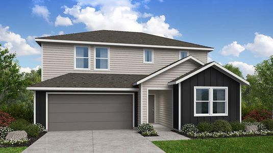 New construction Single-Family house 14300 Axel Johanson Dr, Del Valle, TX 78617 plan Sparrow - image
