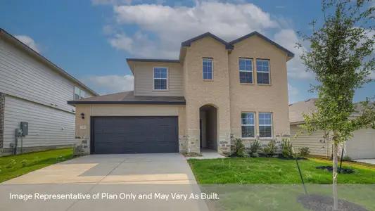 New construction Single-Family house 1008 Chachalaca Ct, Seguin, TX 78155 plan The Naples - image